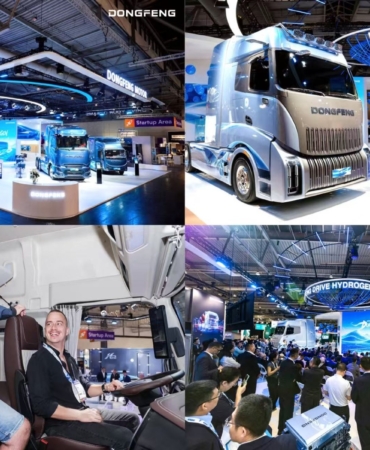 Dongfeng Motor 1700 Kilometre Menzilli Hidrojenli Ticari Araçlarını Hannover Fuarında Tanıttı