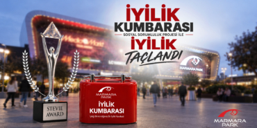 MarmaraPark AVM İyilik Kumbarası Projesiyle Uluslararası Alanda Gümüş Stevie Ödülü Kazandı