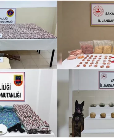 35 ilde düzenlenen uyuşturucu operasyonlarında 172 şüpheli tutuklandı