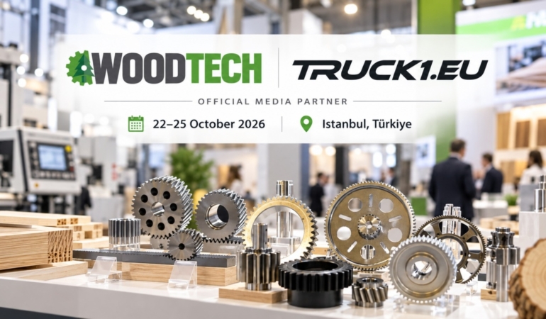 WoodTech 2026 Fuarının Resmi Medya Ortağı Çevrim İçi Ticaret Platformu Truck1 Oldu