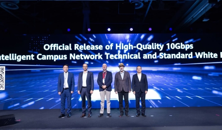 Huawei ve sektör kuruluşları Avrupa'da 10 Gbps akıllı kampüs ağı beyaz kitabını yayınladı